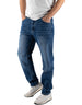 Tooco Denim 5 Tasche Regular Dark Blue – vista principale – Master SKU TOC_M_5PC_DENIM_DARK_BLUE