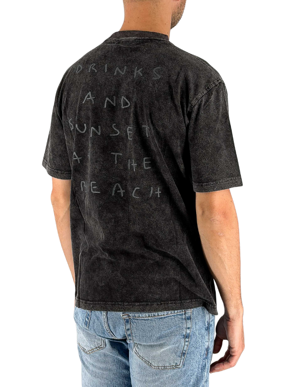 Tooco T-Shirt Con Stampa Drinks & Sunset – dettaglio prodotto 2 – Master SKU TOC_TOCOM_TSR_DRINK