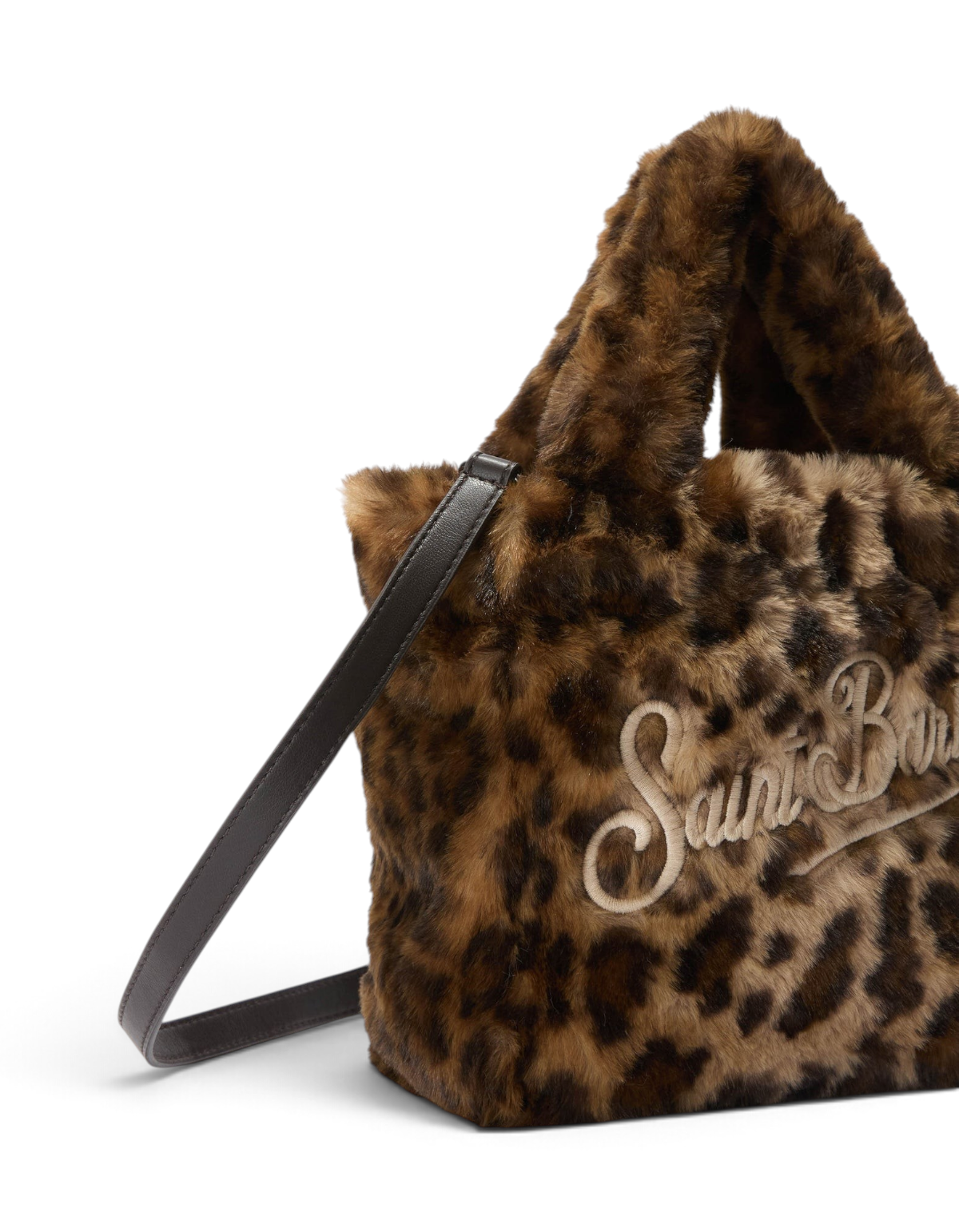 MC2 Saint Barth Vanity Mini Soft Fur Dark Leopard