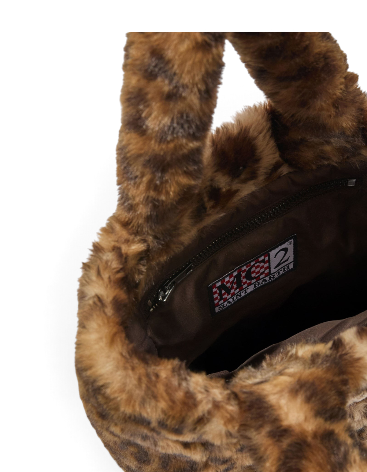 MC2 Saint Barth Vanity Mini Soft Fur Dark Leopard