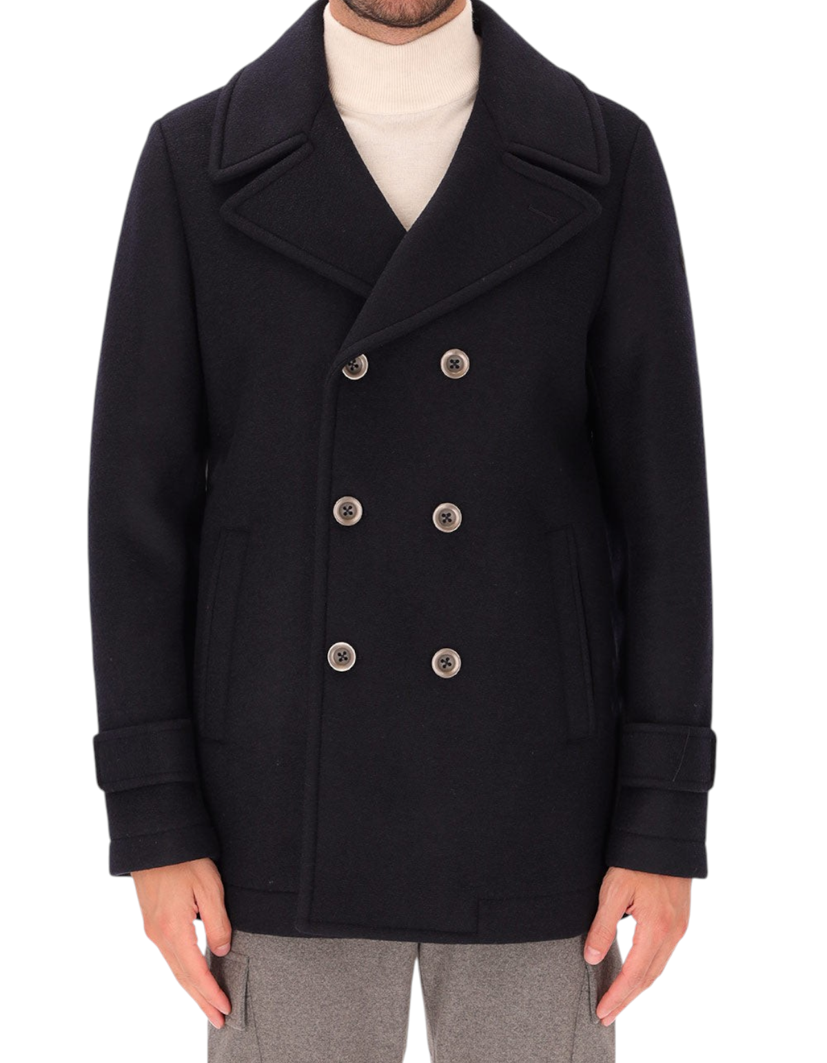 Distretto12 Peacoat Carlos Blu - frontale