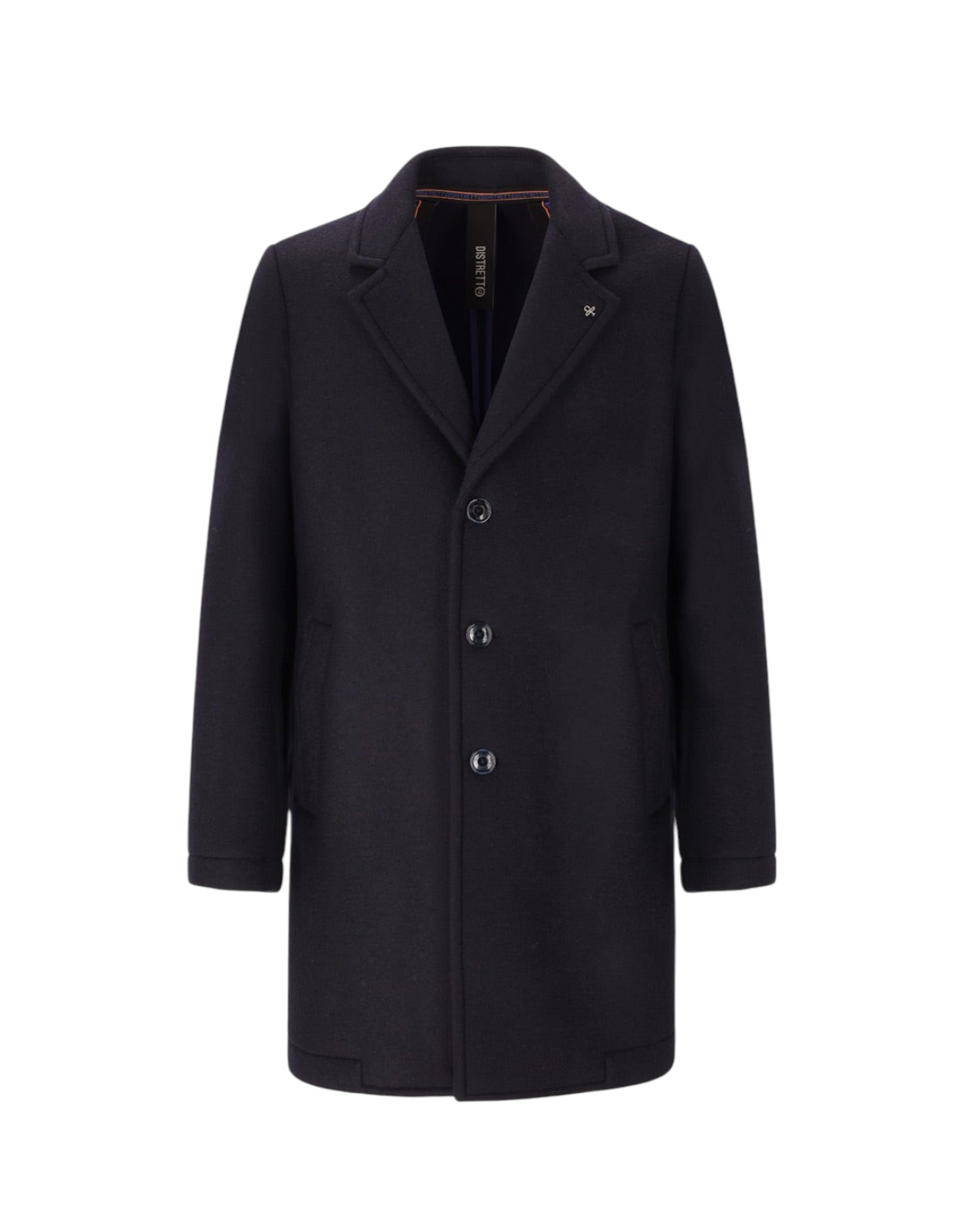 Distretto12 Cappotto Carlos Blu - still life