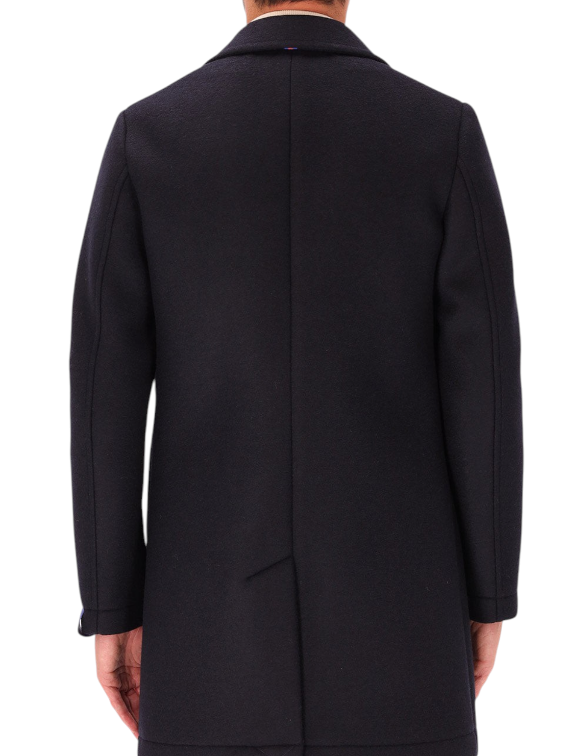Distretto12 Cappotto Carlos Blu - retro