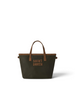 MC2 Saint Barth Borsa Mini City Wax verde militare - vista frontale