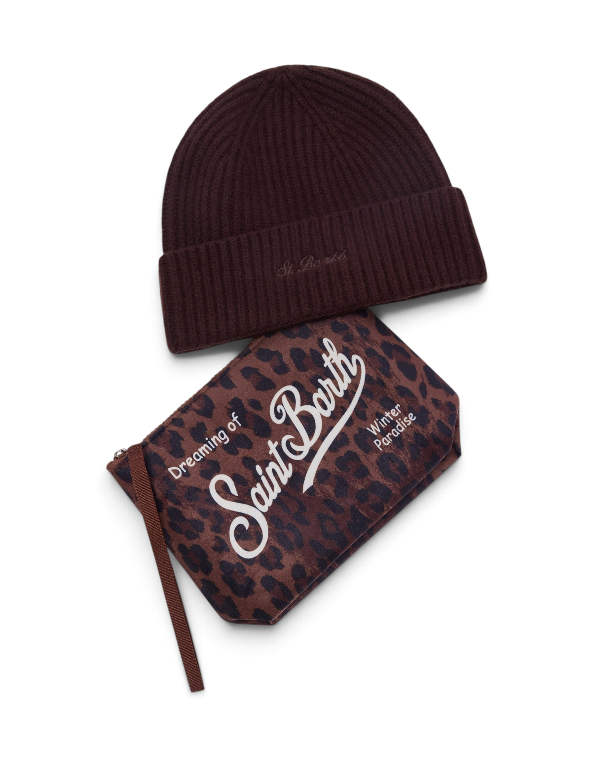 MC2 Saint Barth Pochette Gift Box Woman Dark Leopard 18 - vista 2