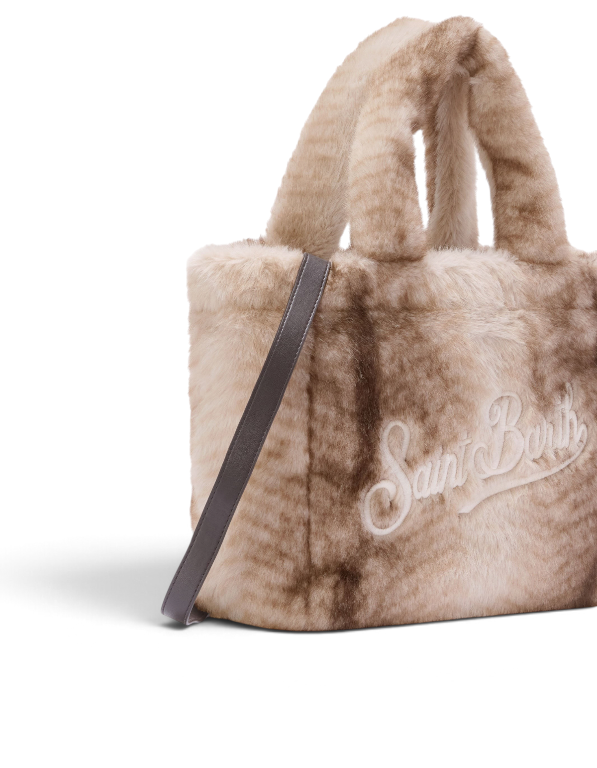 MC2 Saint Barth Borsa Colette Soft Fur Ferret 15M Emb - vista 3