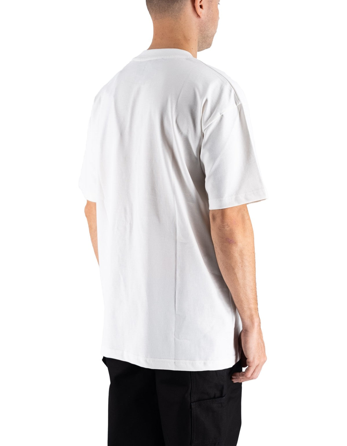 Vision Of Super Offwhite Tee With Embroidered Stars On The Neck And Patch On Back Off White – dettaglio prodotto 4 – Master SKU VOS_VS008TE-02_OFF_WHITE