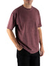 Vision Of Super Stone Wash Red Tee With Embroidered Hearth On The Neck And Patch On Back Stone Wash – vista principale – Master SKU VOS_VS006TE-03_STONE_WASH